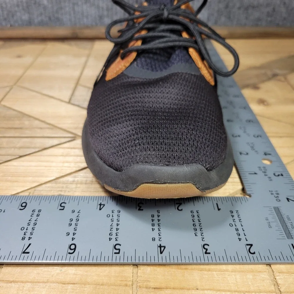 Olukai Mio Li Mens 14 Lace Up Mesh Athletic Shoes Casual Black Brown‎ Sneakers - Picture 13 of 13